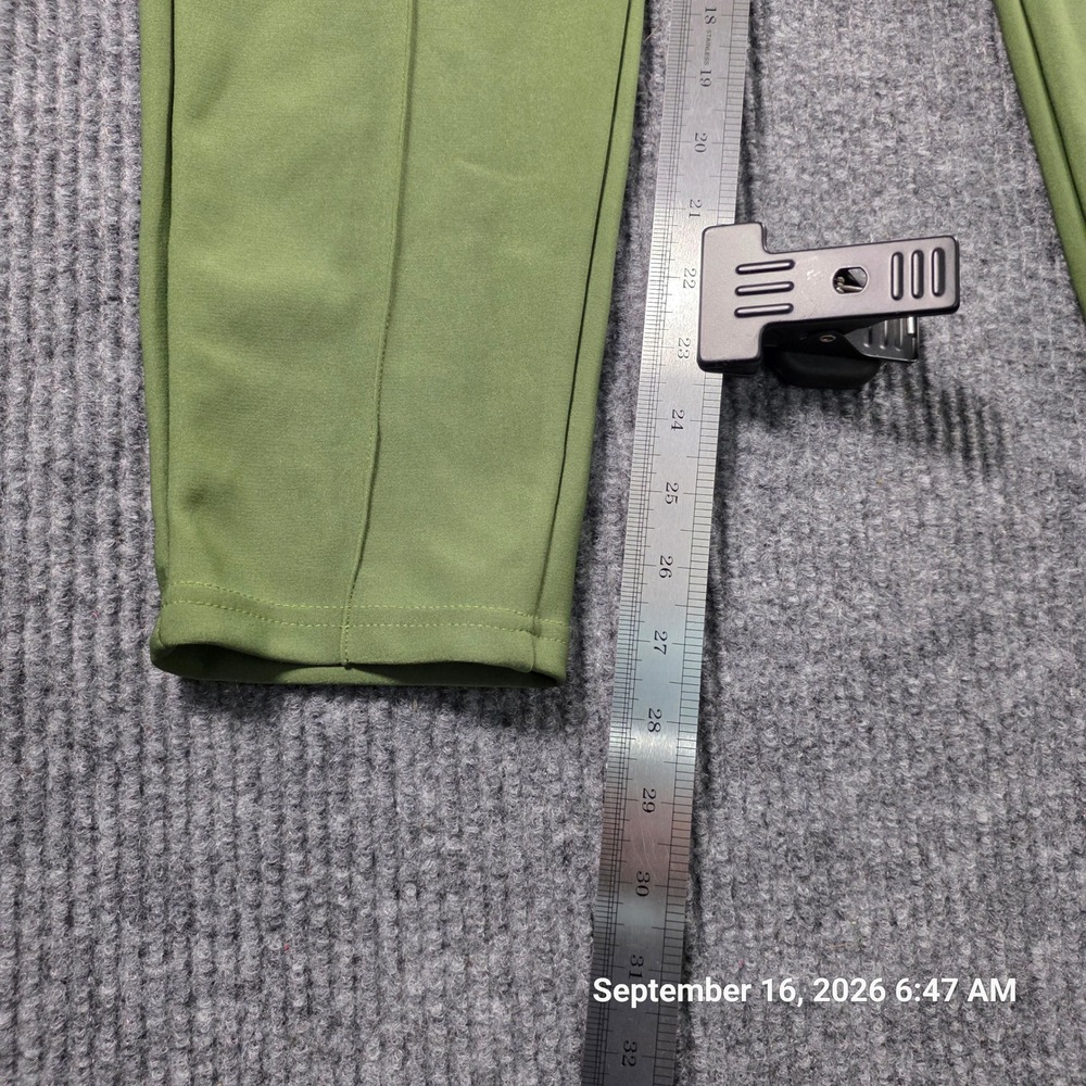Polished & Poised Womens 2XL Green Skinny Stretch Pants Smoothing Waistband NWT - Picture 3 of 9